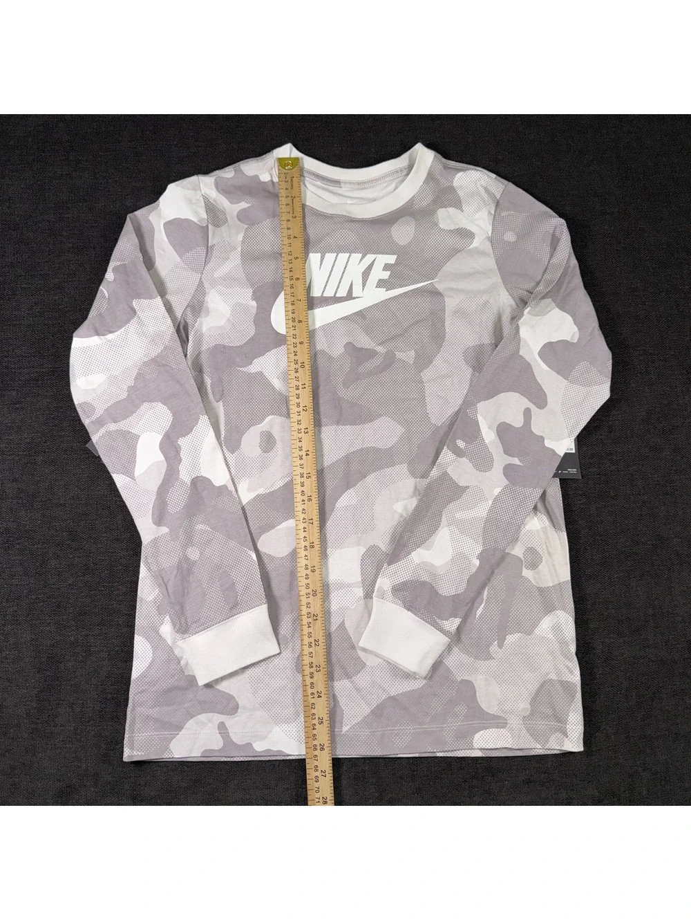 Nike Boys' Long Sleeve Camo Shirt XL